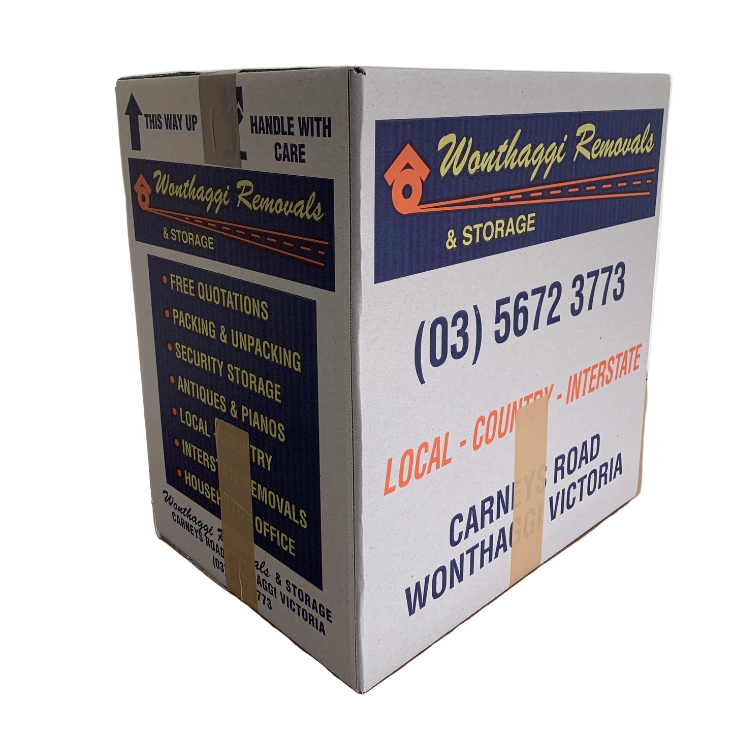 NEW Book Box 406 x 298 x 431mm (52 Litre Heavy Duty)