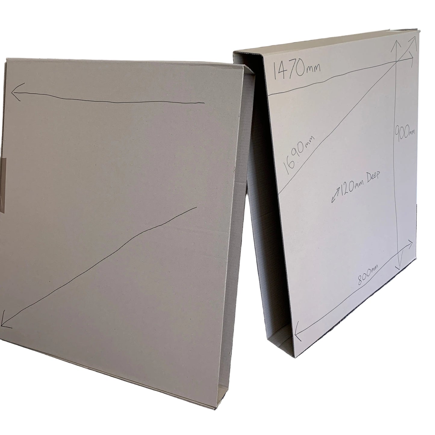 Adjustable Picture/TV Box 800-1470 x 900 x 120mm