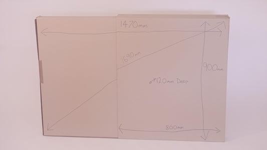 Adjustable Picture/TV Box 800-1470 x 900 x 120mm