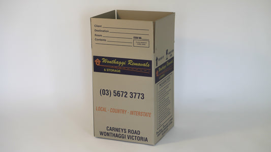 NEW Standard Box (Tea Chest size) 431 x 406 x 596mm 104 Litre Heavy Duty