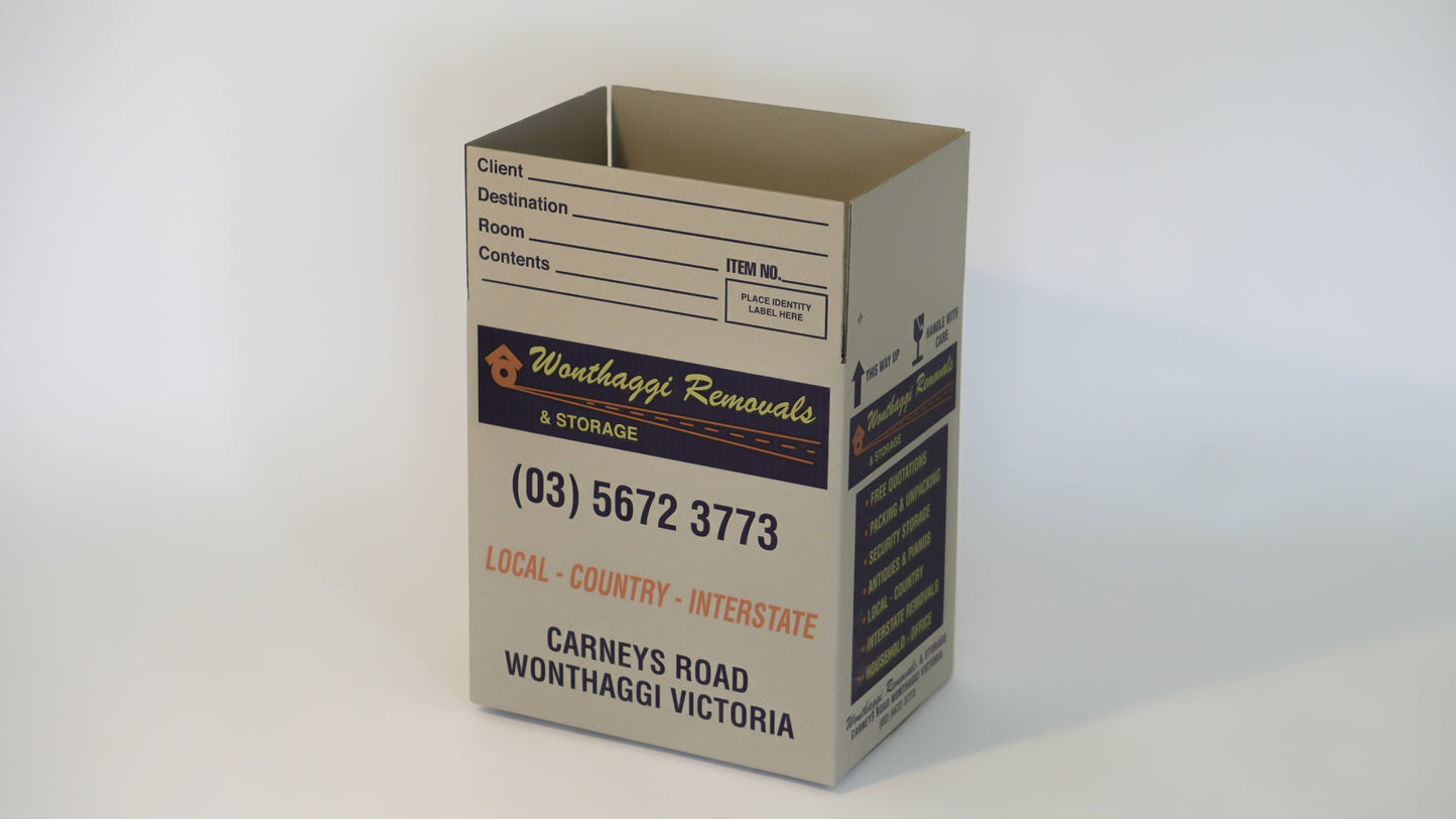 NEW Book Box 406 x 298 x 431mm (52 Litre Heavy Duty)