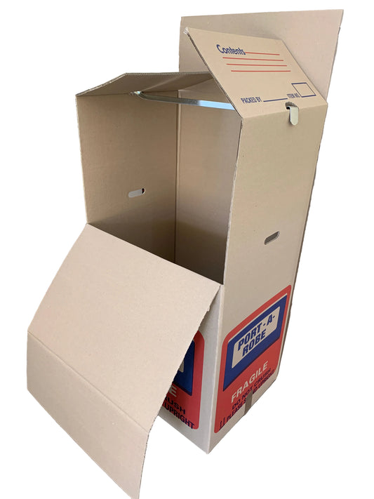 NEW Port a robe box & Rail - 595mm x 476mm x 1080mm 305 Litre Heavy Duty