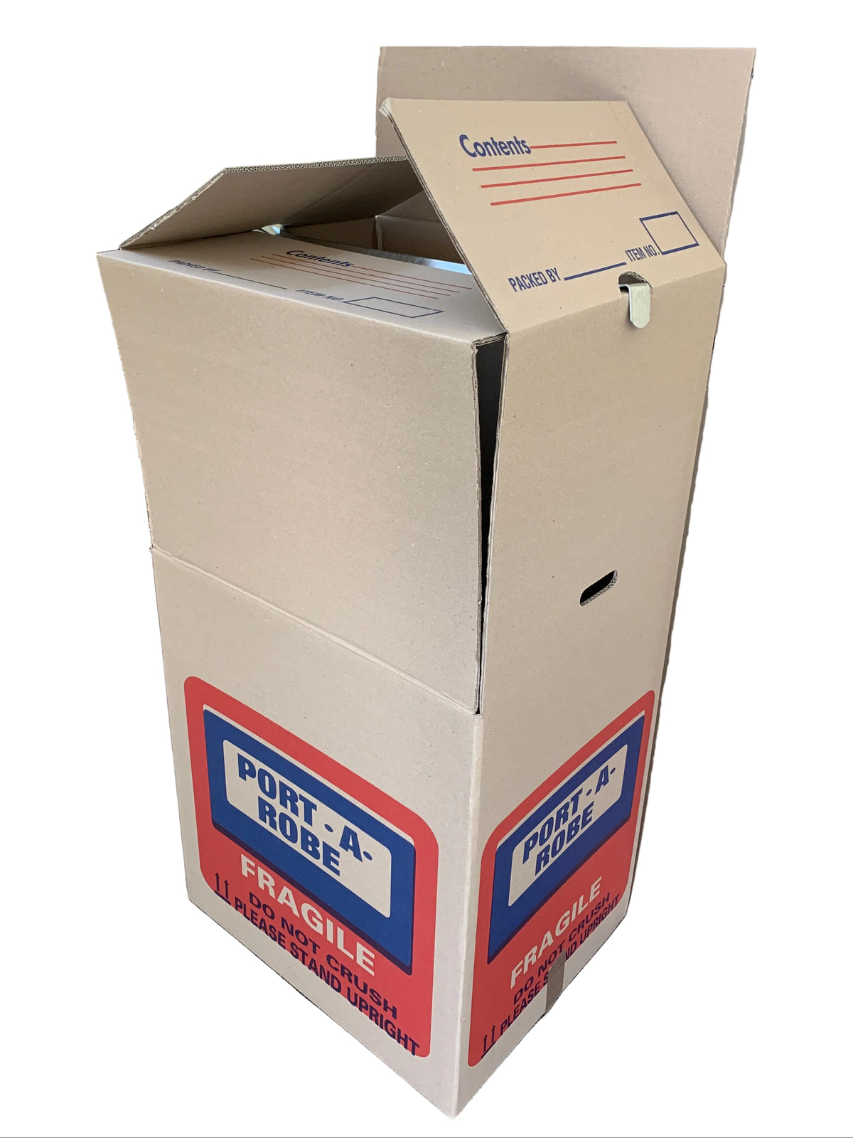 Port A Robe Box NEW Port a robe box & Rail - 595mm x 476mm x 1080mm 305 Litre Heavy Du ...