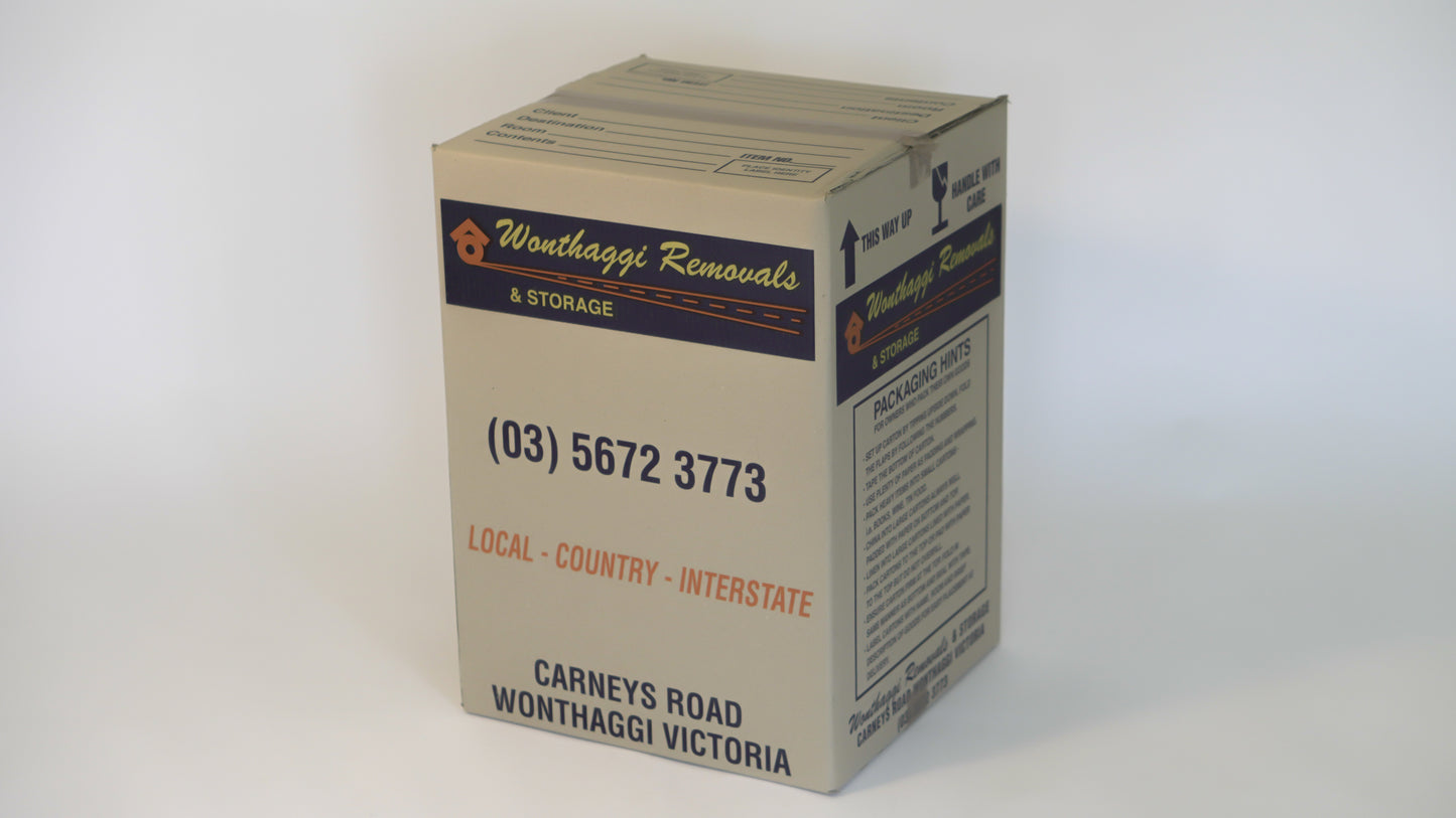 PRE USED - Standard Box (Tea Chest size) 431 x 406 x 596mm